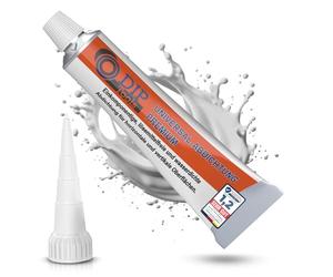DIP Tools Mastic d'étanchéité universel DIP-Tools Premium - Forte adhérence - Idéal pour l'étanchéité des gouttières, comme joint de toit, dans le secteur automobile et bien plus encore.