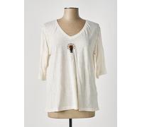 diplodocus chemisiers et blouses femme de couleur beige 40