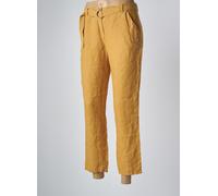 diplodocus pantalons femme de couleur jaune 34
