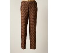 diplodocus pantalons femme de couleur marron