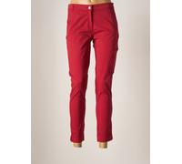 diplodocus pantalons femme de couleur rouge