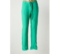 diplodocus pantalons femme de couleur vert 42