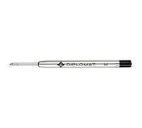 Diplomat d10444578 Recharge pour Stylo-bille Taille King Moyen Noir