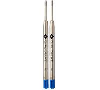 Diplomat d10444735 Recharge Stylo-bille Taille Moyenne Bleu (Lot de 2)