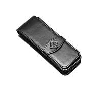 DIPLOMAT - D41000001 - Étui pour Stylo en Cuir - Étui pour 3 Stylos Flower - Noir