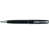 Diplomat - Stylo bille Esteem - Noir laqué - Résistant et confortable - Garantie 5 ans