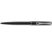 DIPLOMAT - Stylo Bille Traveller - Noir Laqué - Fluide & Confortable - Résistant et Élégant - Allure Raffinée - Savoir Faire Traditionnel - Garantie 5 Ans - D10424968