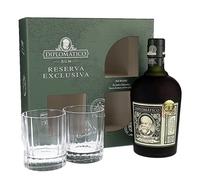 Diplomático RESERVA EXCLUSIVA Ron Antiguo 40% Vol. 0,7l in Giftbox with 2 glasses
