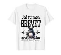 Diplôme Brevet des Collèges avec Mention Lycée - troisième T-Shirt