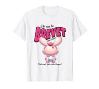 Diplôme Brevet des Collèges sans Pression Femme Fille T-Shirt