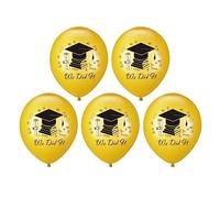 Diplôme de classe 2023, 5 pièces en latex 30,5 cm, faveurs de fête, de remise de diplôme en classe pour étudiants secondaires, universités