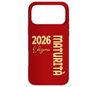 Diplôme de Fin d'études Secondaires Italien Maturità Lycée Coque pour iPhone 17 Pro Max