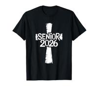 Diplômé de la dernière année 2026 | Christian Cross T-Shirt