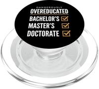 Diplômé de maîtrise dangereusement suréduqué PopSockets PopGrip pour MagSafe