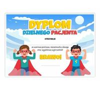 Diplôme de patient courageux A4 - Super Kids 10pcs