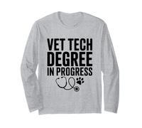 Diplôme de Technologie vétérinaire en Cours pour Amoureux des Animaux drôles Manche Longue