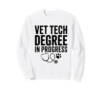 Diplôme de Technologie vétérinaire en Cours pour Amoureux des Animaux drôles Sweatshirt