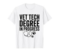 Diplôme de Technologie vétérinaire en Cours pour Amoureux des Animaux drôles T-Shirt