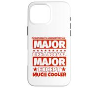 Diplôme des étudiants en Administration de la santé publique - sauf Coque pour iPhone 16 Pro Max