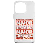 Diplôme des étudiants en gouvernance environnementale - Except Much Coque pour iPhone 13 Pro