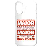 Diplôme des étudiants en Justice pénale et politiques publiques - Coque pour iPhone 17