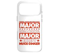 Diplôme des étudiants en Justice pénale et politiques publiques - Coque pour iPhone 17 Pro Max