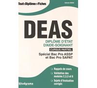Diplôme D'etat D'aide-Soignant (Deas) Cursus Partiel - Spécial Bac Pro Assp Et Bac Pro Sapat