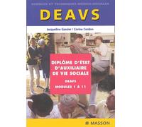 Diplôme d'Etat d'auxiliaire de vie sociale : Modules 1 à 11