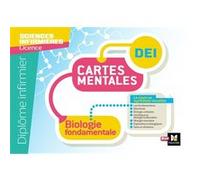 Diplôme Infirmier - DEI - Cartes mentales - Biologie fondamentale Patrice Bourgeois (Auteur), Sandrine Faure (Auteur)