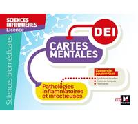 Diplôme Infirmier - DEI - Cartes mentales - Pathologies inflammatoires et infectieuses