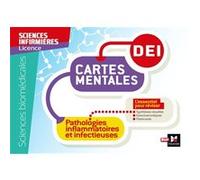 Diplôme Infirmier - DEI - Cartes mentales - Pathologies inflammatoires et infectieuses E Bacholier (Auteur), Sandrine Faure (Auteur), Magali Radigon (Auteur), Yann Riou (Auteur), Giovanni Fumelli (Aut