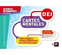 Diplôme Infirmier - DEI - Cartes mentales - Pathologies inflammatoires et infectieuses - E Bacholier - Sup Foucher - broché - Scolaire / Universitaire