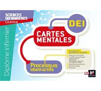 Diplôme Infirmier - DEI - Cartes mentales - Processus obstructifs - Sandrine Faure - Foucher - broché - Scolaire / Universitaire