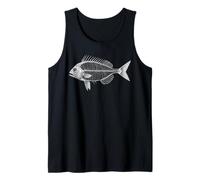 Diplomystus Fossile Éocène Poisson Paléontologie Amoureux des Sciences Débardeur