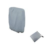 DIPO LA Housse de protection pour chaise longue pliante - Housse de protection imperméable et anti-UV - Protection contre les intempéries et les dommages - Oxford 210D - 110 cm x 71 cm - Gris