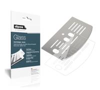 dipos I Protection ecrán Compatible avec De Longhi ECAM 23.120 Tropfblech Verre Souple Film Protecteur 9H