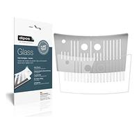 dipos I Protection ecrán Compatible avec NIVONA NICR 520 Tropfblech Verre Souple Film Protecteur 9H