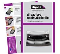 dipos I Protection ecrán Compatible avec NIVONA NICR 670 Repose-Tasses Films de Protection d'écran Transparent