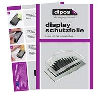 dipos I Protection ecrán Compatible avec Siemens EQ9 Plus Connect s500 Tropfblech Films de Protection d'écran Transparent