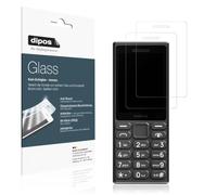 dipos 2x Film protection écran 9H mat pour Nokia 105 2024 | Anti-reflets, anti-éblouissement, incassable, non en verre, anti-choc, anti-rayures, sans bulles, adhésion sans colle