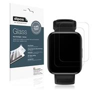 dipos I 2X Protection ecrán Mat Compatible avec Realme Watch 3 Verre Souple Film Protecteur 9H