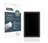 dipos I 2X Protection ecrán Mat Compatible avec Thomson Teox 10 Verre Souple Film Protecteur 9H