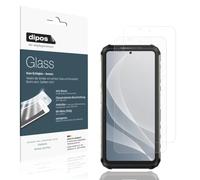 dipos 2x Film protection écran 9H mat pour Ulefone Armor 22 Pro | Anti-reflets, anti-éblouissement, incassable, non en verre, anti-choc, anti-rayures, sans bulles, adhésion sans colle