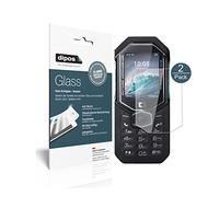 dipos I 2X Protection ecrán Compatible avec Crosscall Shark-X3 Verre Souple Film Protecteur 9H