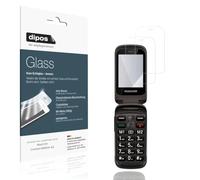 dipos 2x Film protection écran 9H pour MaxCom Comfort MM834 4G | Transparent HD, incassable, non en verre, anti-choc, sur mesure, anti-rayures, sans bulles, adhésion sans colle