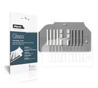 dipos 2x Film protection écran 9H pour Siemens EQ.6 TE605509DE Series 500 | Transparent HD, incassable, non en verre, anti-choc, sur mesure, anti-rayures, sans bulles, adhésion sans colle