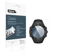 dipos 2x Film protection écran 9H pour Suunto Core 2 | Transparent HD, incassable, non en verre, anti-choc, sur mesure, anti-rayures, sans bulles, adhésion sans colle