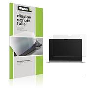 dipos 2x Film protection écran mat pour Apple MacBook Air 13 Zoll M4 2025 | Anti-reflets, ultra mince, sur mesure, anti-rayures, sans bulles, compatible empreinte digitale, adhésion sans colle