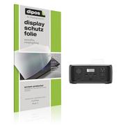 dipos 2x Film protection écran mat pour EcoFlow River 3 | Anti-reflets, ultra mince, sur mesure, anti-rayures, sans bulles, compatible empreinte digitale, adhésion sans colle