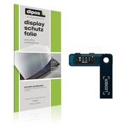 dipos 4x Film protection écran mat pour Ledger Nano S Plus | Anti-reflets, ultra mince, sur mesure, anti-rayures, sans bulles, compatible empreinte digitale, adhésion sans colle